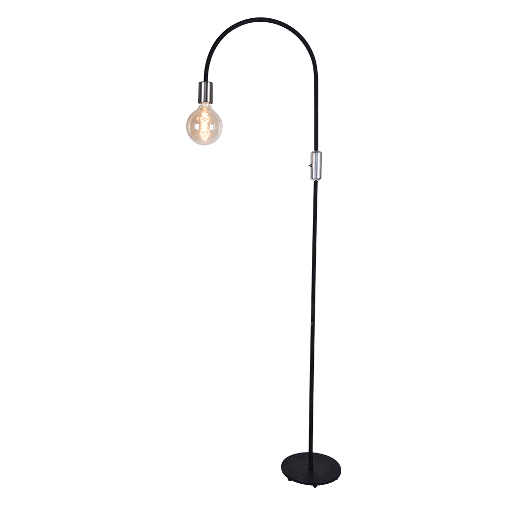 FLOORLAMP 1LT E27 ARCH DECOR BLACK NICKEL EBD0114