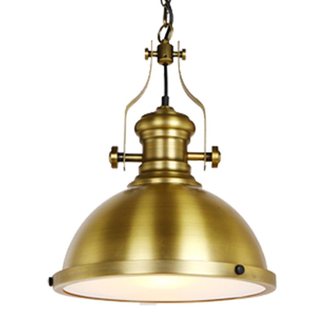 PENDANT FITTING 1LT E27 ANTIQUE DOME ANTIQUE COPPER EBD0192