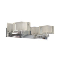 WALL FITTING 2LT  G9 CHROME/CRYSTAL EL5001