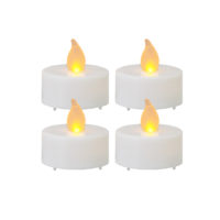 TEALIGHT LED SMALL 4PK 3000K GTL025