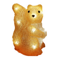 XMAS LIGHT 16LED ACRYLIC SQUIRELL IP20 3000K GTL036