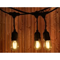 CABLE LIGHT 8M E27 BLACK, 10CM DROP - GTL044
