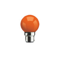 LAMP ROUND LED 1W B22 ORANGE GTL056