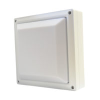 BULKHEAD 1LT E27 SQUARE MEDIUM WHITE GTL244