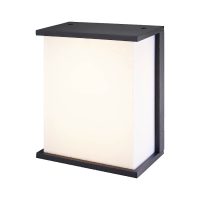 BULKHEAD 2LT E27 OPAL DIFFUSER BLACK - GTL276