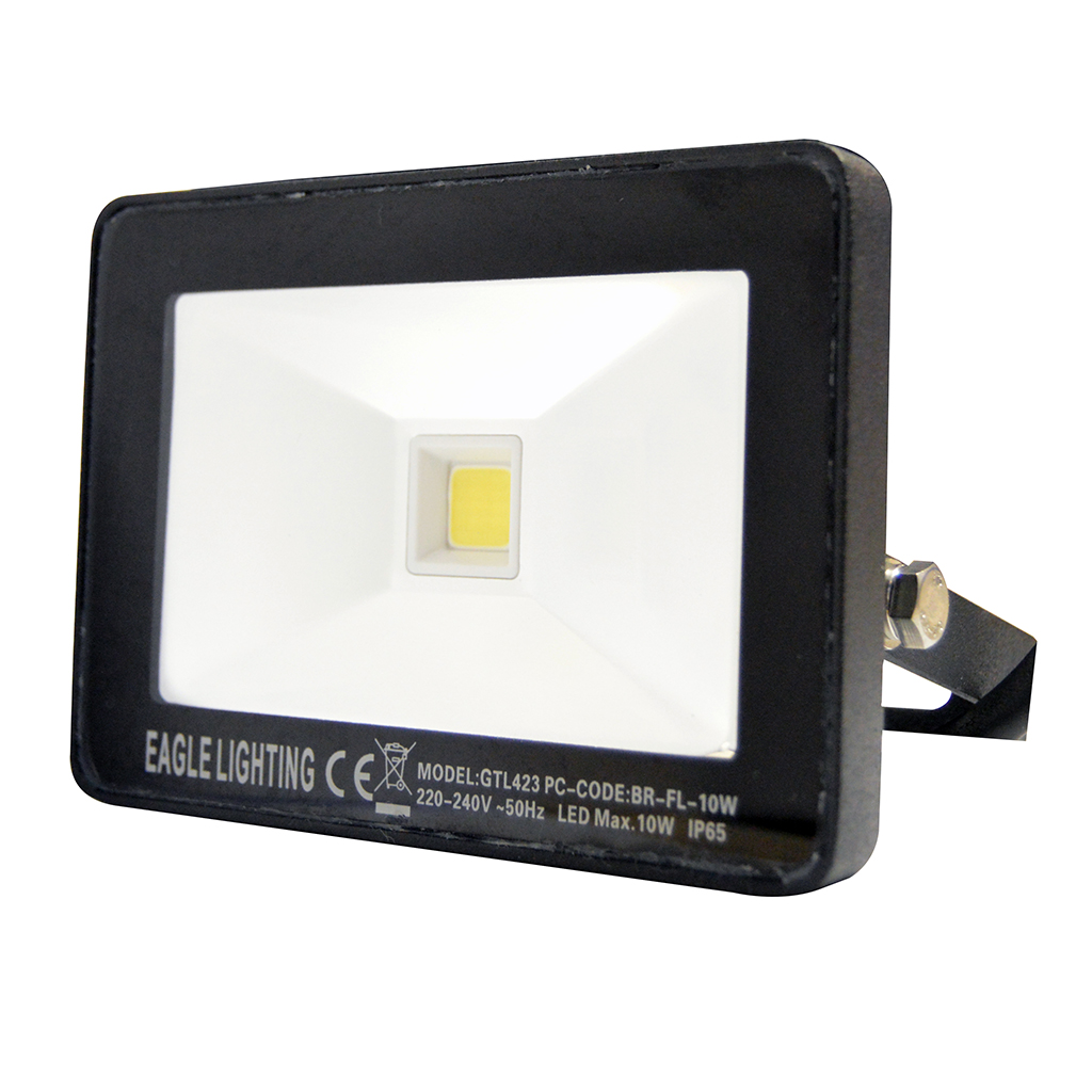 FLOODLIGHT 10W COB 4000K BLACK GTL423