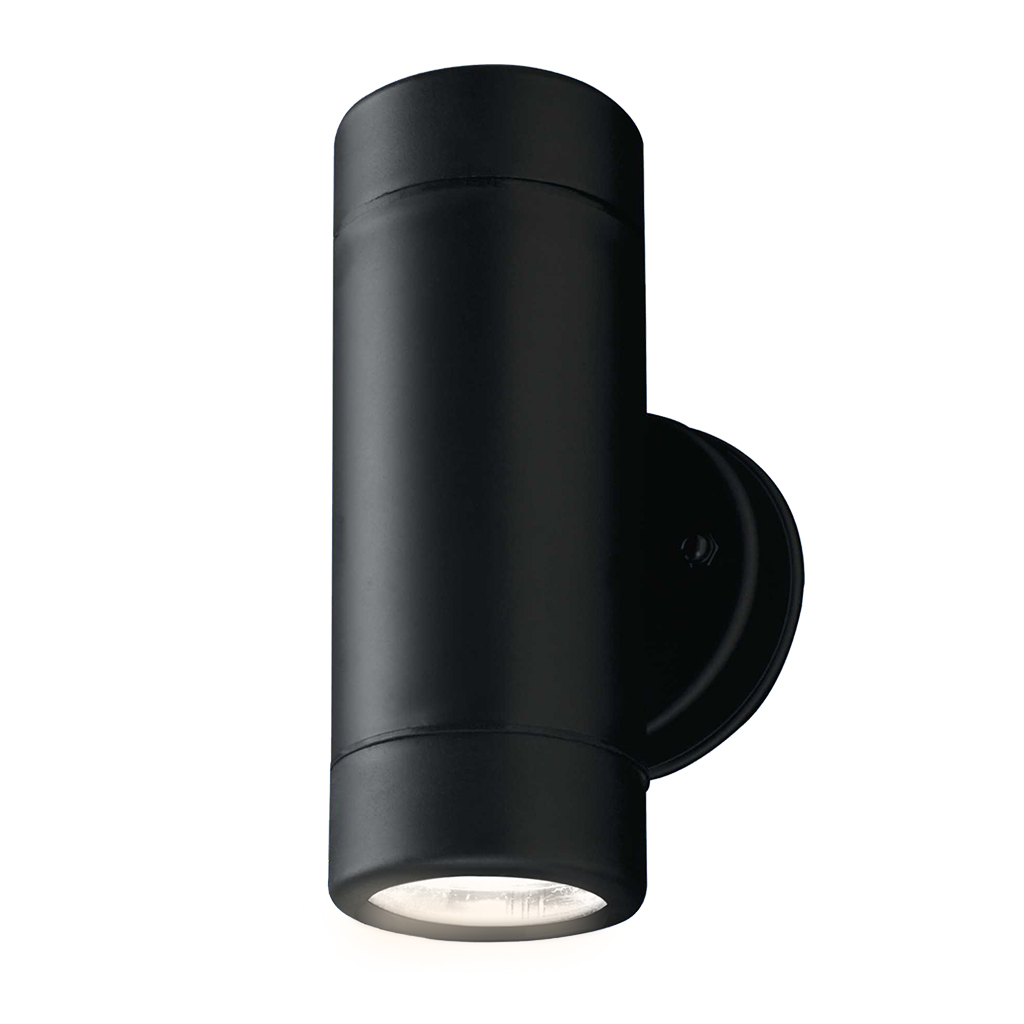 WALL LIGHT 2LT 7W GU10 LED PVC BLACK GTL613/04