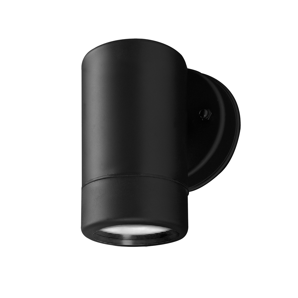 WALL LIGHT 1LT 7W GU10 LED PVC BLACK GTL614/04