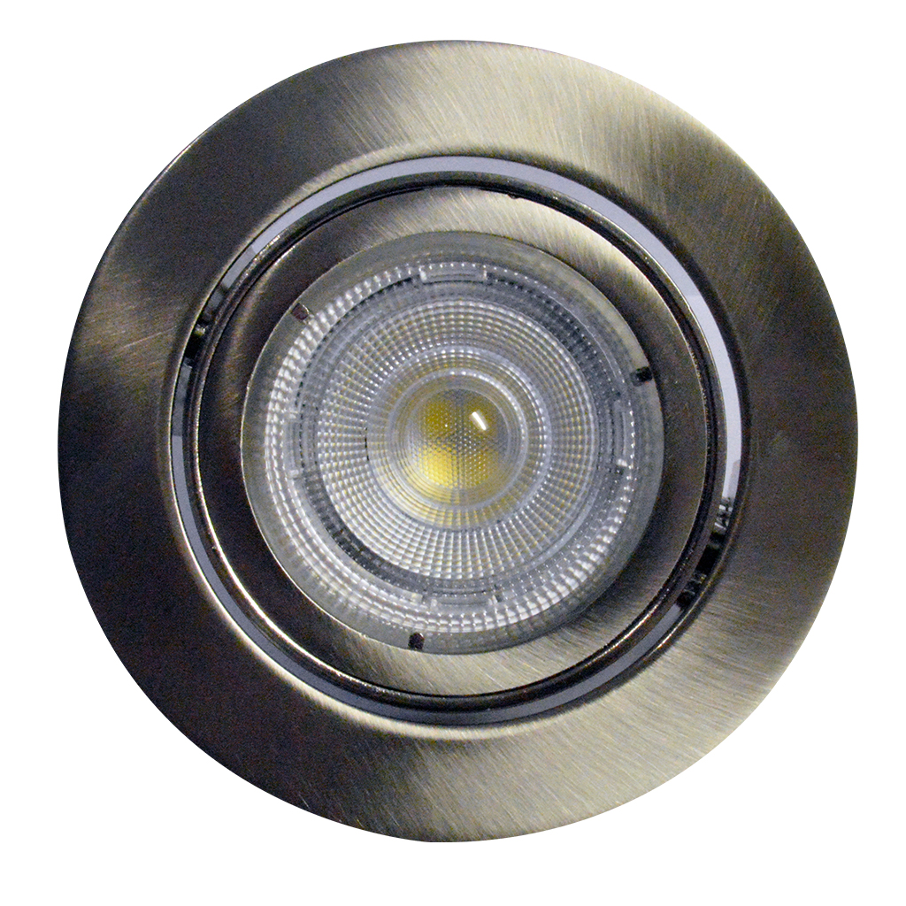 DOWNLIGHT TILT BAYONETT SATIN CHROME JIN108/UNW