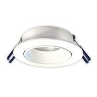 DOWNLIGHT FIXED ANTI-GLARE MATT WHITE DL102