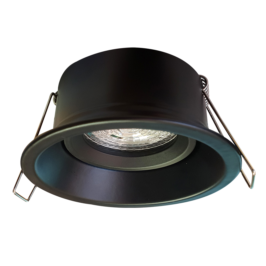 DOWNLIGHT TILT ROUND ANTI-GLARE BLACK JIN177