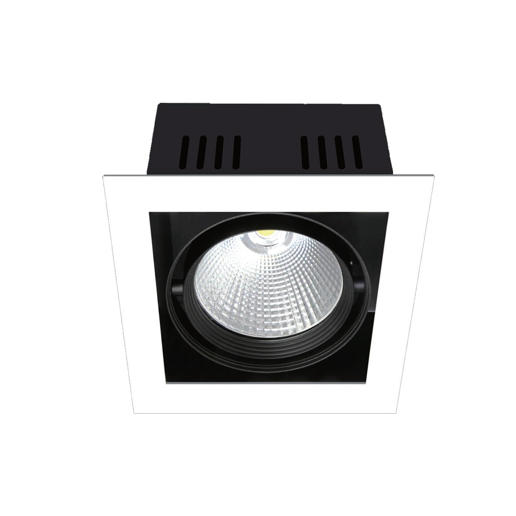 DOWNLIGHT LED SQUARE 1-MOD 26W 3000K KK1956
