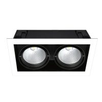 DOWNLIGHT LED RECT 2-MOD 52W 4000K KK1959