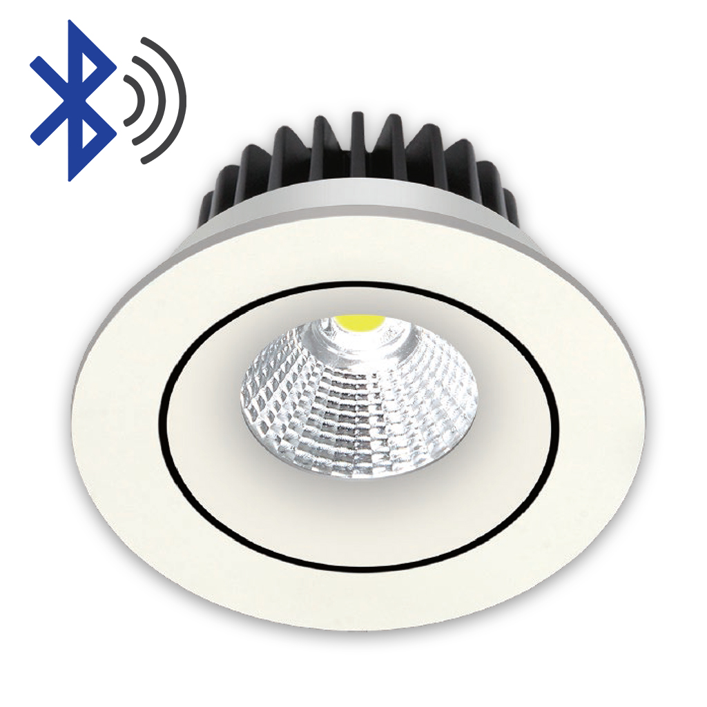 DOWNLIGHT LED 9W 2700-5000K BLUETOOTH SOFT EDGE MATT WHITE KK1966/BT