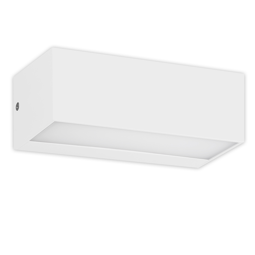 WALL FITTING LED 12W 4000K UP/DOWN IP65 WHITE