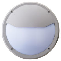 BULKHEAD LED ROUND 14W 4000K EYELID GREY LGW3003/14