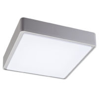 BULKHEAD LED SQUARE 16W IP65 4000K SILVER LGW3301/23