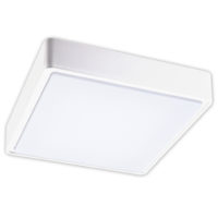 BULKHEAD LED SQUARE 16W IP65 4000K WHITE LGW3301/25