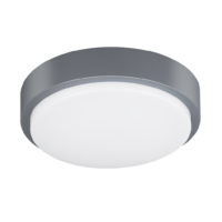 BULKHEAD LED ROUND 13W 4000K GREY LGW5201/14