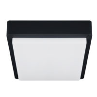 BULKHEAD LED SQUARE 13W 4000K BLACK LGW6201/04
