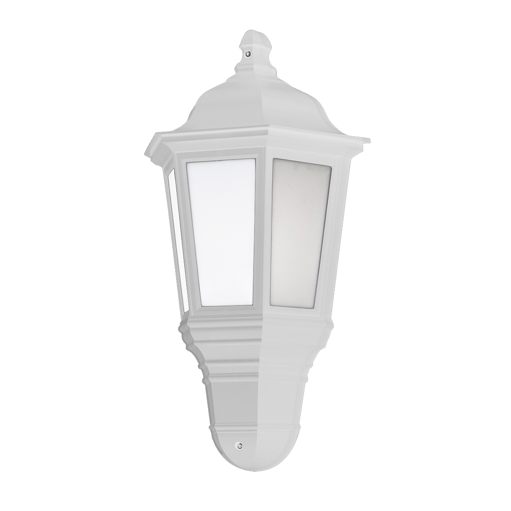 WALL LANTERN LED 9W 4000K WHITE