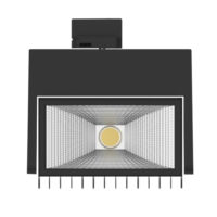 SPOT TRACK LED 40W 4000K BLACK MAN336