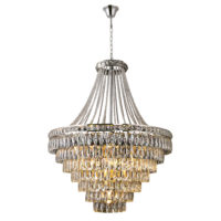 CHANDELIER FITTING 13LT E14 CRYSTAL CHROME OM500