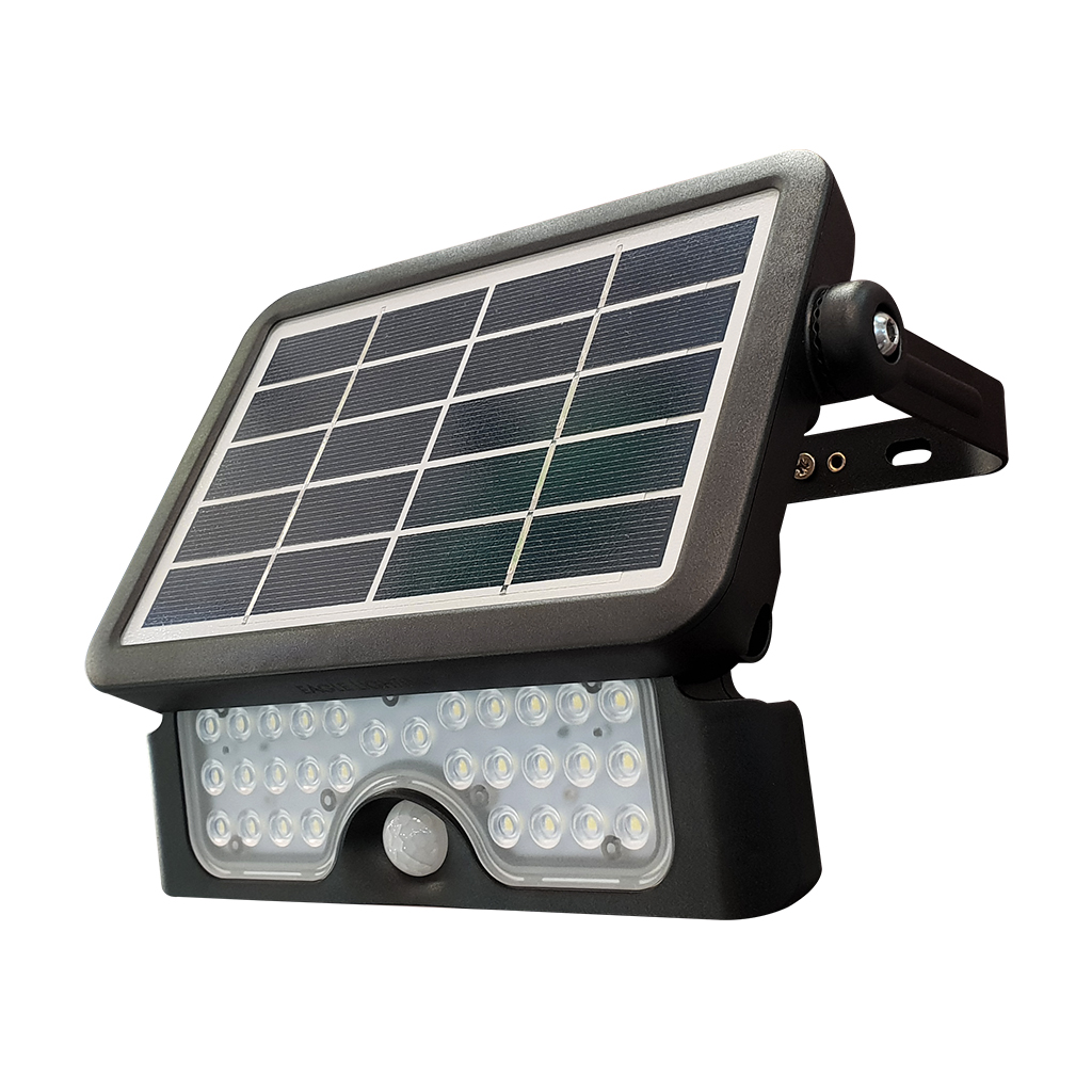 FLOODLIGHT SOLAR LED 5W 6000K IP65