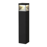 BOLLARD LED COB 12W SQUARE OPAL BLACK UH106340