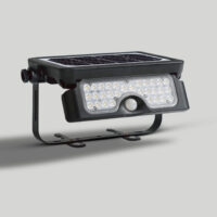 FLOODLIGHT SOLAR LED 5W 6000K BLACK - SLT100