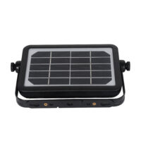 FLOODLIGHT SOLAR LED 5W 6000K BLACK - SLT100