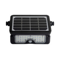 FLOODLIGHT SOLAR LED 5W 6000K BLACK - SLT100