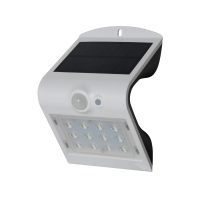 WALL FITTING SOLAR LED 1.5W IP65 3000K/6000K WHITE - SLT200