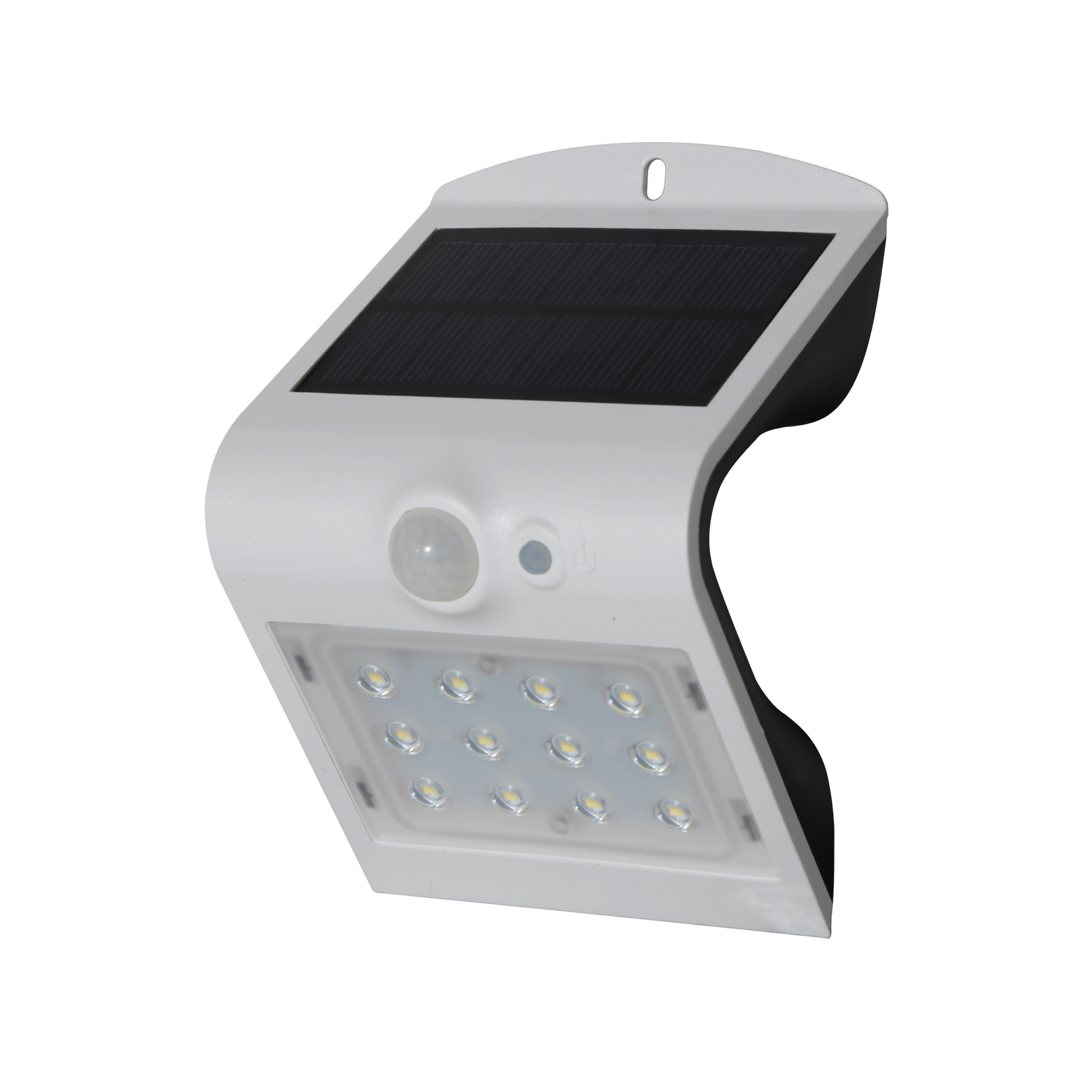 WALL FITTING SOLAR LED 1.5W IP65 3000K/6000K WHITE - SLT200