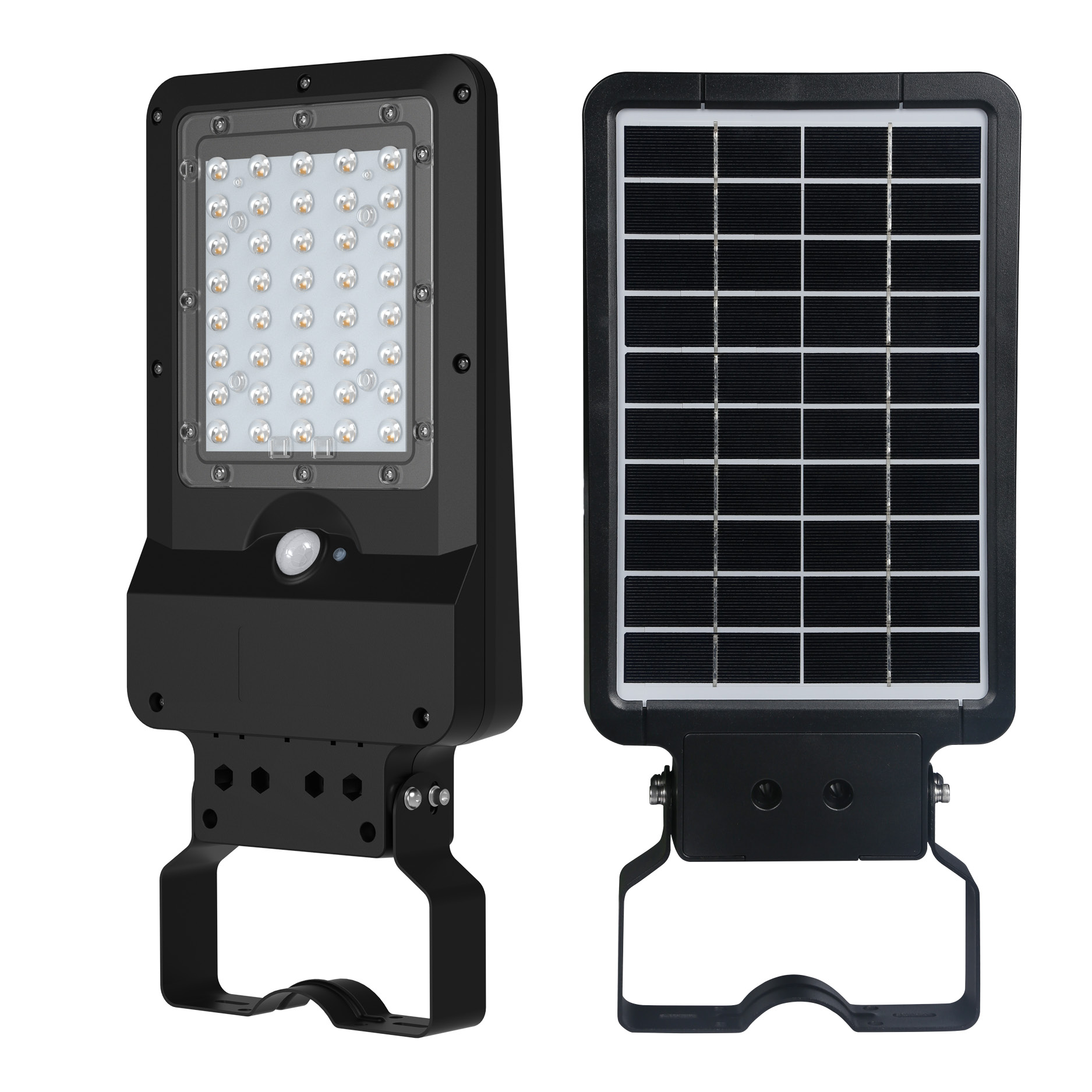 SOLAR LED STREET / WALL LIGHT 8W IP65 3.7V 6000K - SLT300