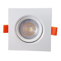 DOWNLIGHT SQUARE TILT LED 7W 4000K WXX106