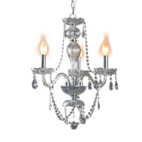 CHANDELIER FITTING 3LT E14 CRYSTAL CHROME ZCL900/3