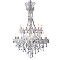 CHANDELIER FITTING 30LT E14 CRYSTAL CHROME ZCL900/30