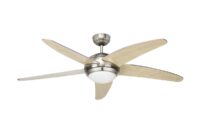 CEILING FAN SATIN CHROME 5 BLADE - PAAX2003