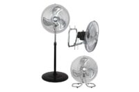 Black/Satin 3-in-1 Floor Fan, Table Fan, Wall Fan - PAAX6150