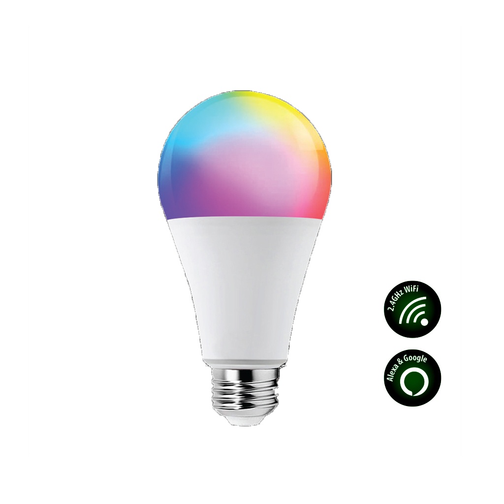 Indtægter peregrination Creek LAMP LED RGB WiFi 9W E27 WXX991 - Eagle Lighting