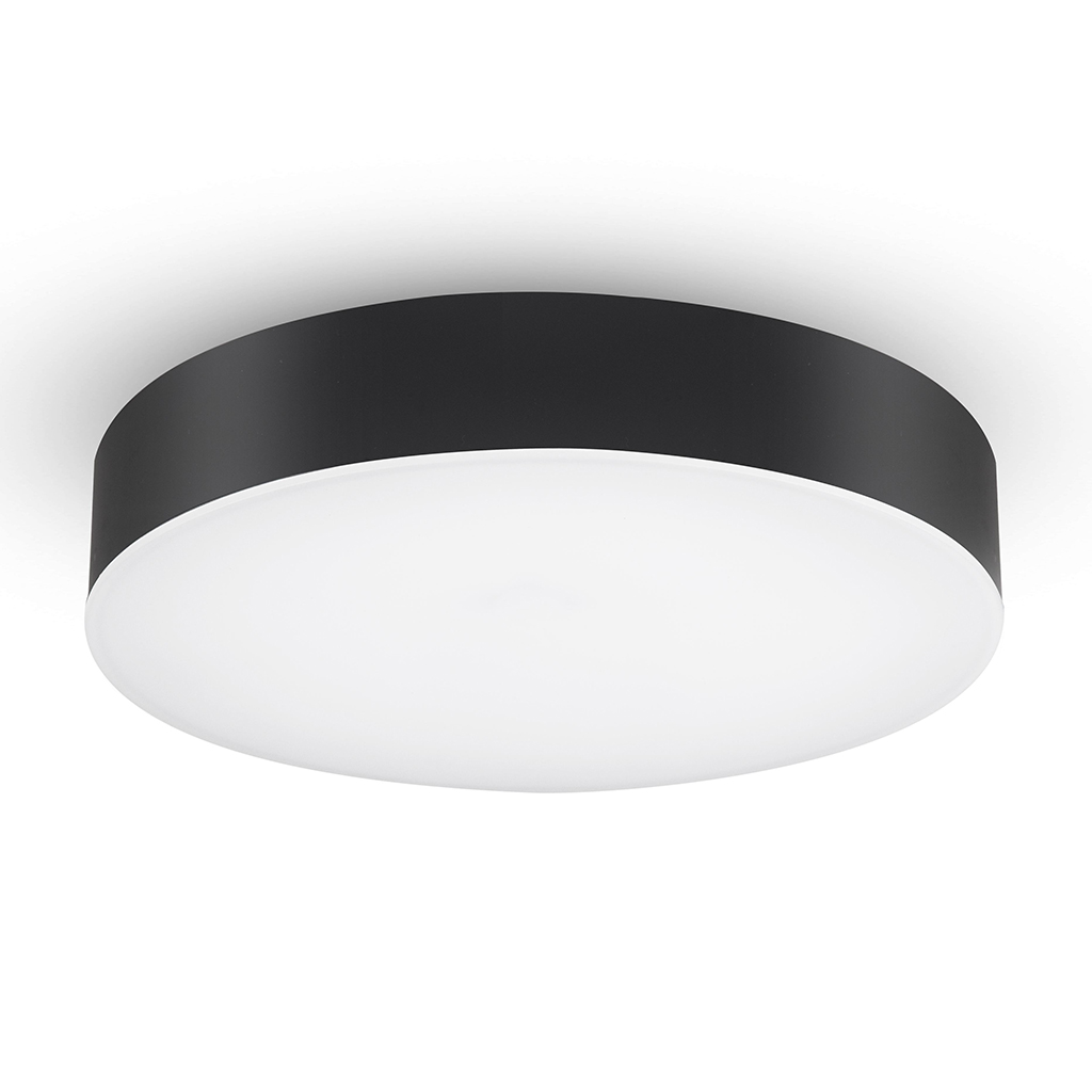 BULKHEAD LED 21W ROUND IP65 3CCT BLACK - LGW3201/04/3CCT