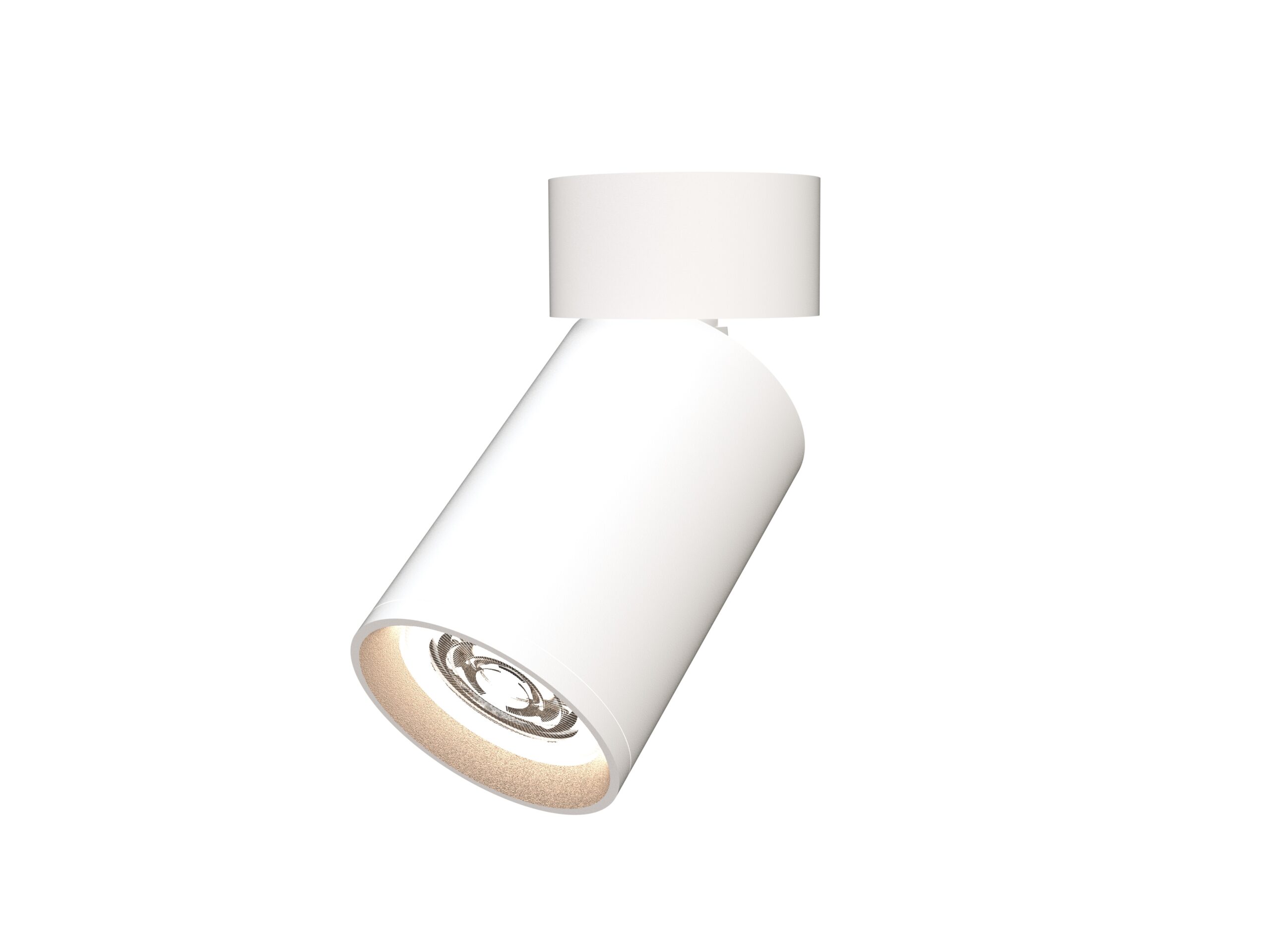 SPOTLIGHT 1X35W GU10 ROUND IP20 SAND WHT SCL220/25