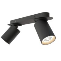 SPOTLIGHT 2X35W GU10 BAR IP20 SAND BLK SCL223/04