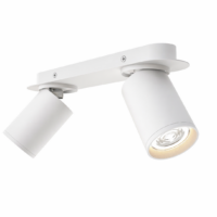 SPOTLIGHT 2X35W GU10 BAR IP20 SAND WHT SCL223/25