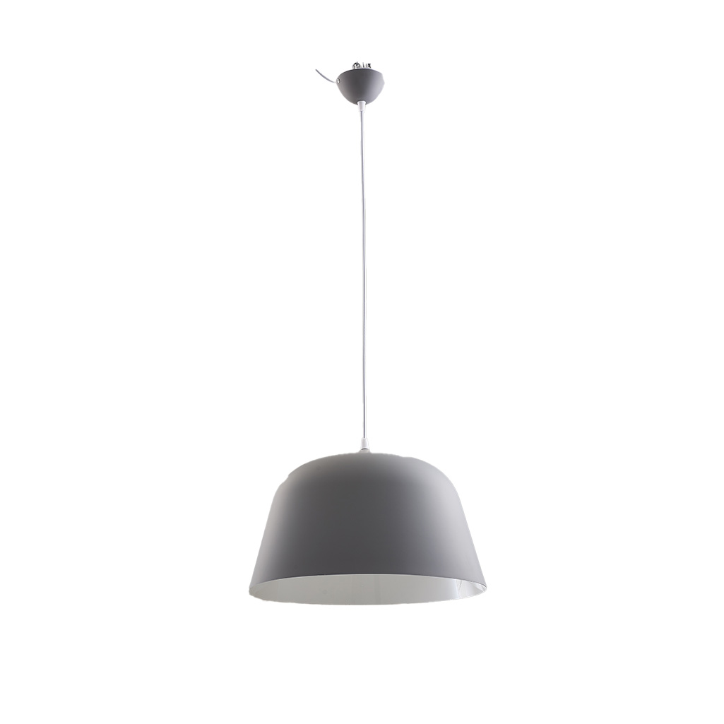 PENDANT FITTING E27 400X23.8MM GREY ZCL827 14 Eagle Lighting