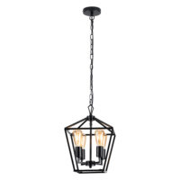 Pendant Fitting 4 Light for indoor use