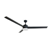 Black 3-Blade Fan 152CM