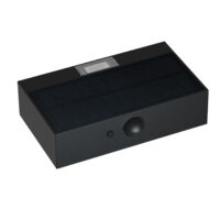 Solar LED Wall Light Black - SLT208