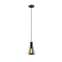 Matt Black Pendant Fitting